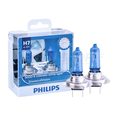 H7 Philips Diamond Vision 5000K - 12972DV2 (2 шт.)