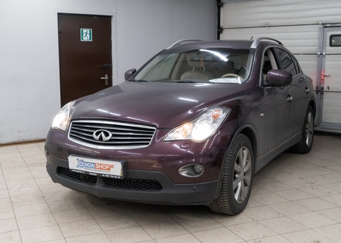 Замена штатных линз Infiniti EX25 (2012)