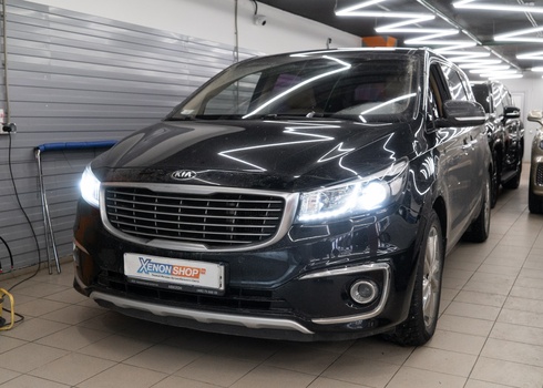 Замена линз KIA Carnival (2017)