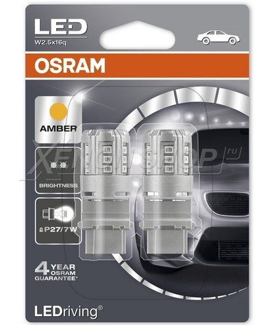 P27/7W Osram Standart Amber (2шт.) - 3547YE-02B