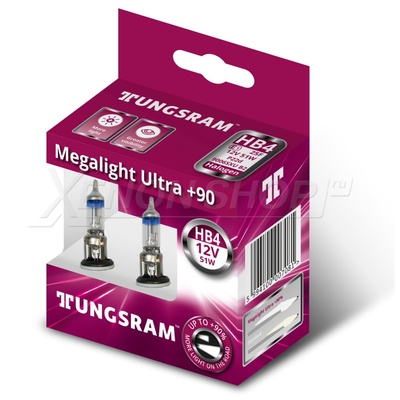 HB4 Tungsram Megalight Ultra +90% - 9006SXU B2