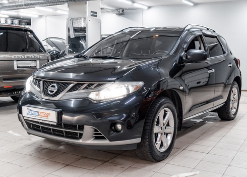 Замена линз в фарах Nissan Murano