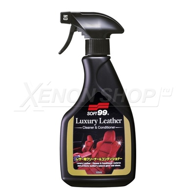 Очиститель для кожи Soft99 Leather cleaner & conditioner mango