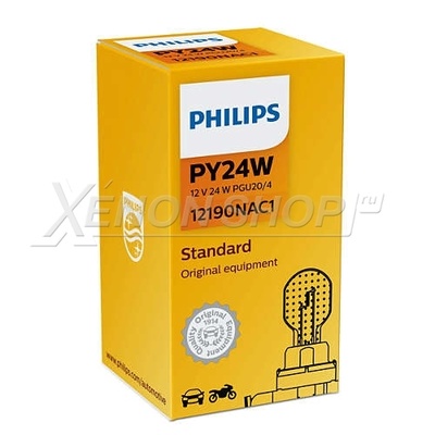 PY24W Philips Standart (12190NAC1)