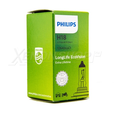 H18 Philips LongLife EcoVision - 12643LLC1