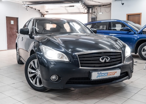 Замена ксеноновых ламп Infiniti M25