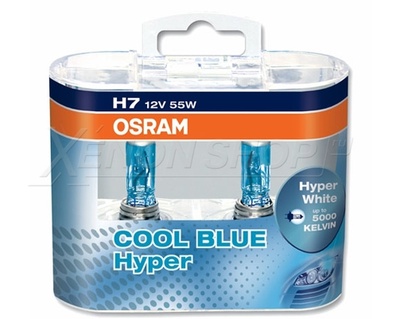 H7 Osram Cool Blue Hyper 62210CBH 5000K