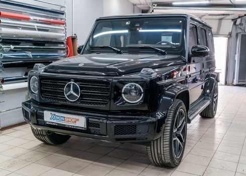 Тонирование передних боковых стекол Mercedes-Benz G400d (2020)