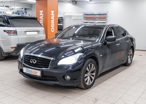 Ремонт корпуса фары Infiniti M25