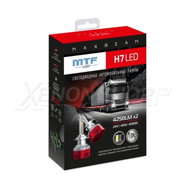 H7 MTF-Light MaxBeam 24V 6000K