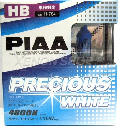 HB4 PIAA Precious White H-784 4800K