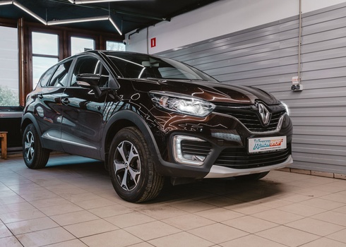 Замена штатных линз Renault Kaptur на LED-модули MTF