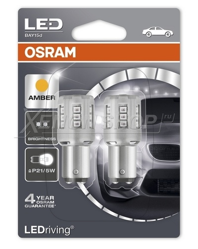 P21/5W Osram Standart Amber (2шт.) - 1457YE-02B