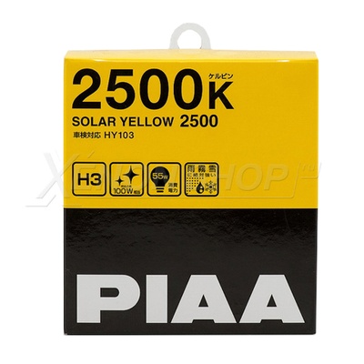 H3 PIAA SOLAR YELLOW HY103 (2500K)