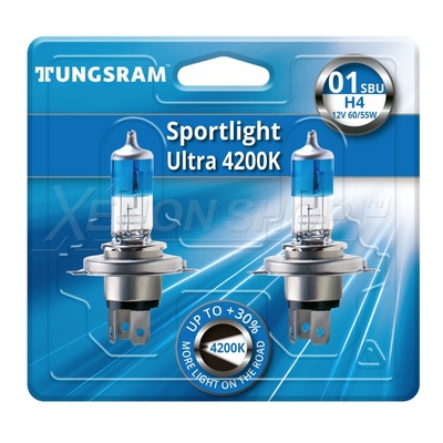 H4 Tungsram Sportlight Ultra - 50440SBU BL2