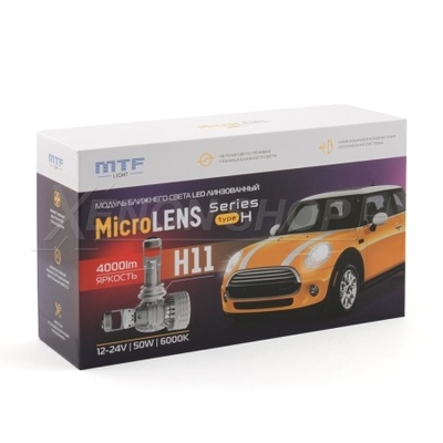 MTF-Light MicroLENS H11 6000K