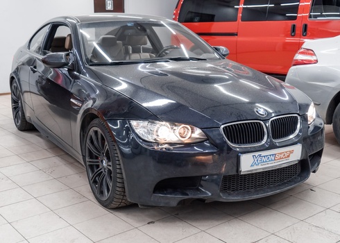 Замена линз и стёкол фар BMW M3 E92 (2011)
