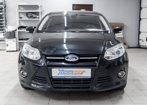 Замена линз Ford Focus 3 (2012) дорест. с заменой стекол фар