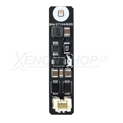 Комплект плат габарита BMW X5 E70M 2010-2013 Adaptive LED - янтарный цвет