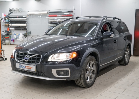 Замена заводских линз Volvo XC70 (2007)