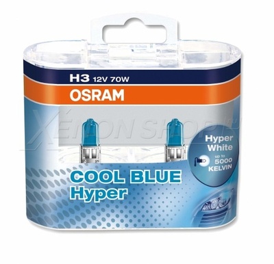 H3 Osram Cool Blue Hyper 62151CBH 5000K
