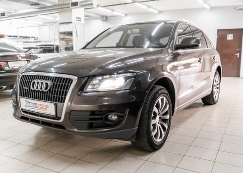 Замена ксеноновых ламп на Ауди КУ5 / Audi Q5