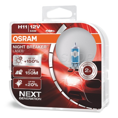 H11 Osram Night Breaker Laser - 64211NL-HCB