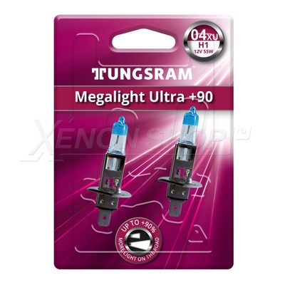 H1 Tungsram Megalight Ultra +90% - 50310XU BL2