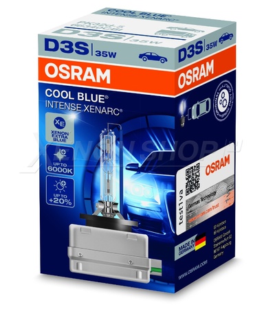 D3S Osram XENARC COOL BLUE INTENSE - 66340CBI