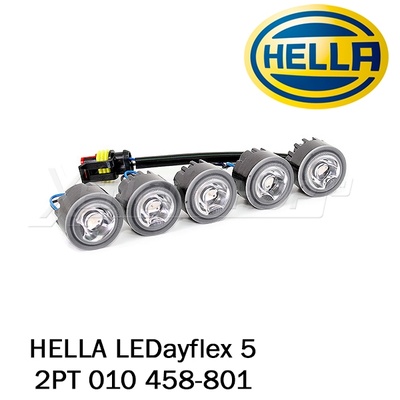 Дневные ходовые огни Hella LEDayflex на 5 диодов 