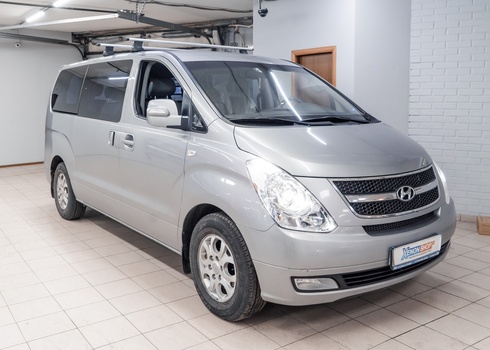 Установка светодиодных линз на Hyundai Starex