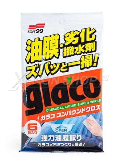 Soft99 Glaco Compound Sheet 04063 (6 шт.)