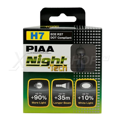 H7 PIAA NIGHT TECH HE-823 (3600K)
