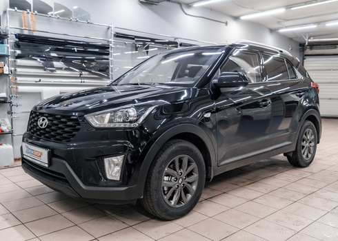 Тонировка задних стекол Hyundai Creta