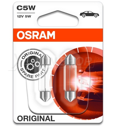 C5W Osram Original Line 12V - 6418