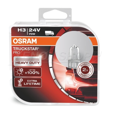 H3 OSRAM TRUCKSTAR PRO 64156TSP-HCB