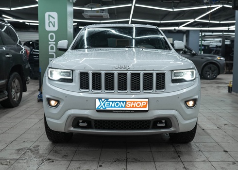 Замена линз Jeep Grand Cherokee на LED-модули Vision