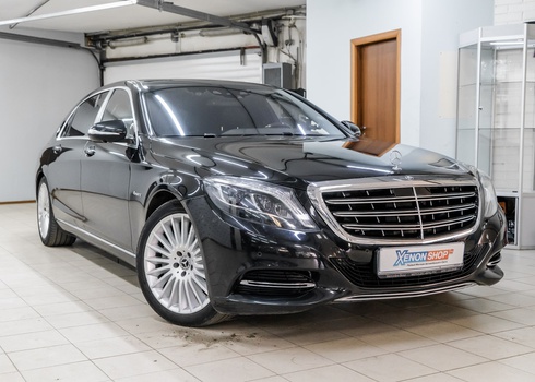 Устранение запотевания фары Майбах 222 С400 / Maybach 222 S400