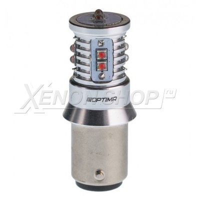 P21/5W Optima Premium mini Cree RED 1800K