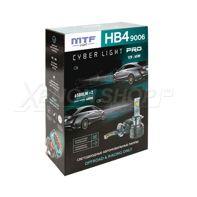 HB4 (9006) MTF-Light Cyber Light PRO 6000K