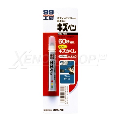 Краска-карандаш для царапин Soft99 KIZU PEN (синий)