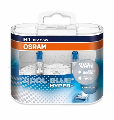 H1 Osram Cool Blue Hyper+ 5000K 62150CBH+ 