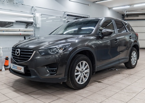 Поклейка атермальной пленки LLumar AIR 75 на Mazda CX-5