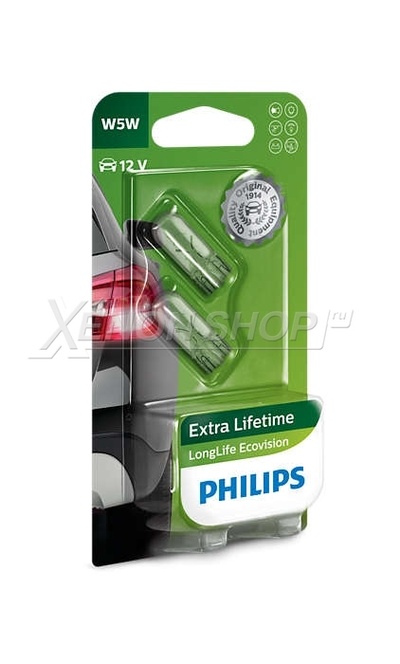 W5W Philips LongLife Eco Vision