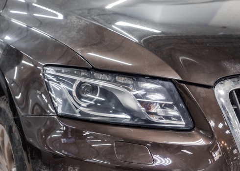 Устранение запотевания фары Audi Q5