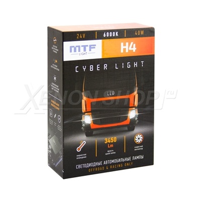 H4 MTF-Light Cyber Light 24V 6000К