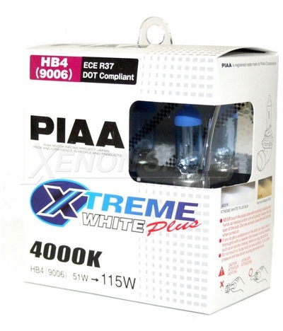 HB4 PIAA Xtreme White Plus H-253E 4000K