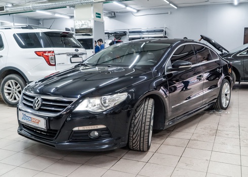 Тонировка передних боковых стекол Volkswagen Passat CC