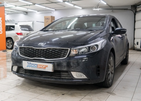 Устранение запотевания фар Kia Cerato (2019)