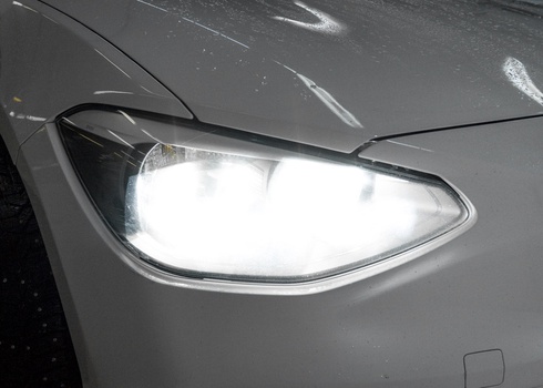 Замена ближнего и дальнего света БМВ Ф21 / BMW F21 (1-й серии) на светодиоды
